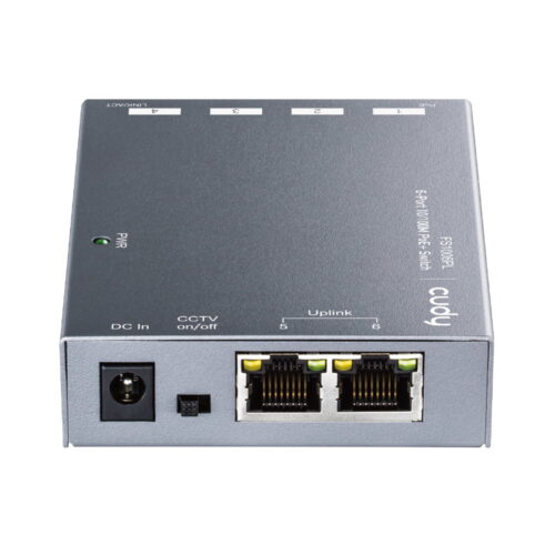 Cudy 6-Port 10/100Mbps , 4-PoE Switch 60w - Image 2