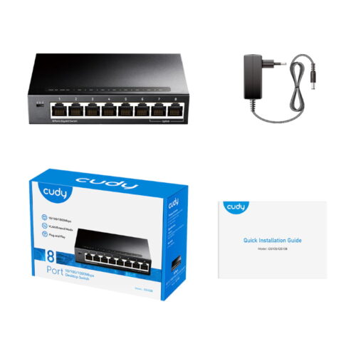 Cudy 8-Port Gigabit Metal Switch - Image 4