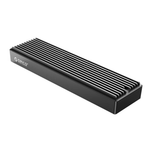 ORICO M.2 NVME Type-C to USB+Type-C to Type-C,2TB Max SSD Enclosure - Black - Image 2