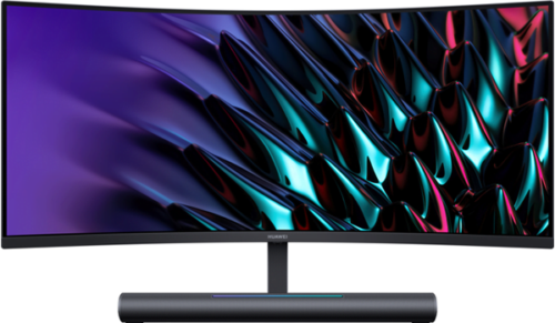 Huawei MateView GT - 34 inch Sound Edition ~1500R Curvature ~3440x1440 ~21:9 Ratio ~1.07 Billion Colors ~350 nits Brightness ~USB-Cx2 ~HDMIx2 ~DPx1 ~ Black