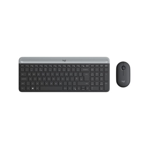 LOGITECH MK470 SLIM WIRELESS KEYBOARD COMBO GRAPHITE