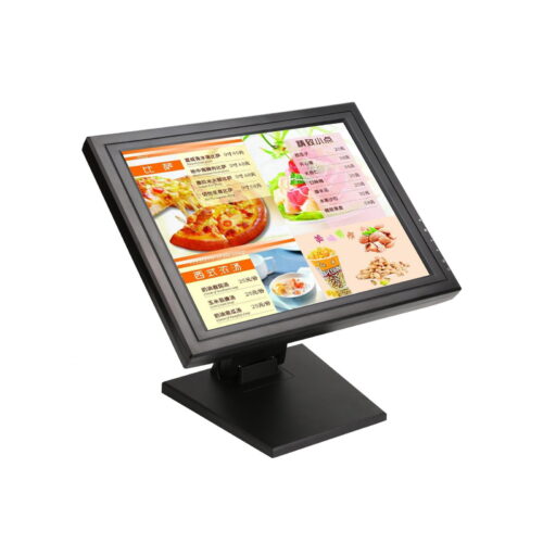 PINNPOS 17 INCH RESISITIVE TOUCH SCREEN VGA - DVI PORT+POWER SUPPLY