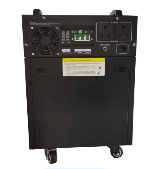 RCT MegaPower 2KVA/2000W Inverter Trolley With 2 x 100AH Battery - Image 2